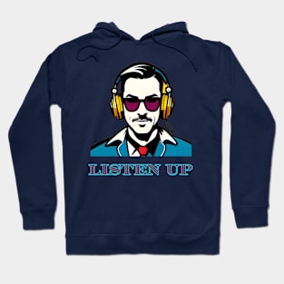 LISTEN UP MUSIC Hoodie